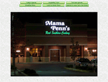 Tablet Screenshot of mamapenns.com